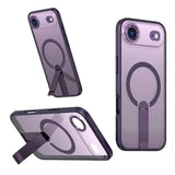 Kickstand Holder Magnetic Magsafe Wireless Charge Case for iPhone