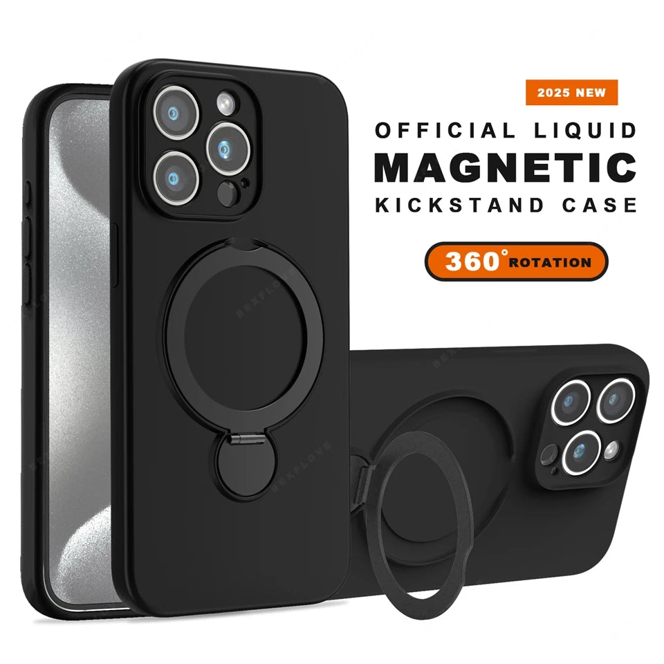 For Magsafe Stand Phone Case For iPhone