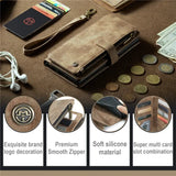 Flip Leather Phone Case For iPhone