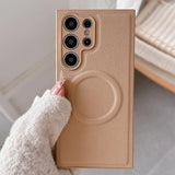 Magnetic Magsafe Silicone Shockproof Bumper Case for Samsung