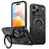 Shockproof Armor Stand Rechargeable iPhone Case