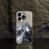 Beautiful Snow Mountain Soft Case For iPhone