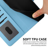 Kawaii Cat Funda Leather Wallet Flip Case For  Samsung