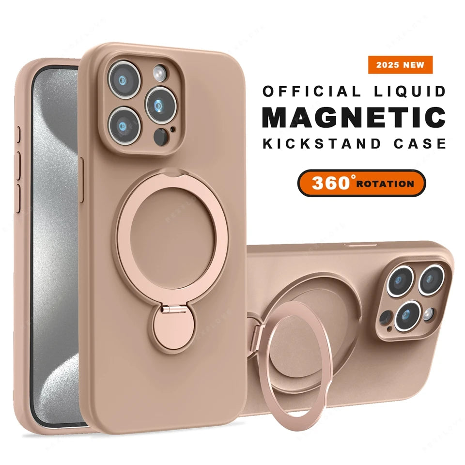 For Magsafe Stand Phone Case For iPhone