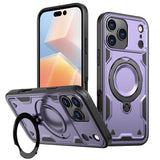 Shockproof Armor Stand Rechargeable iPhone Case