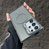 Folding Holder Magsafe Magnetic Wirelesss Case For Samsung