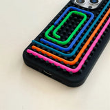 Colorful Silicone Rope Creative DIY Case For iPhone