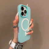 Luxury Candy Magsafe Wireless Charge Matte Phone Case For iPhone