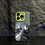 Beautiful Snow Mountain Soft Case For iPhone