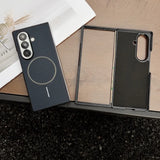 Ultra Thin Carbon Fiber Magnetic Shockproof Protection Case For Samsung