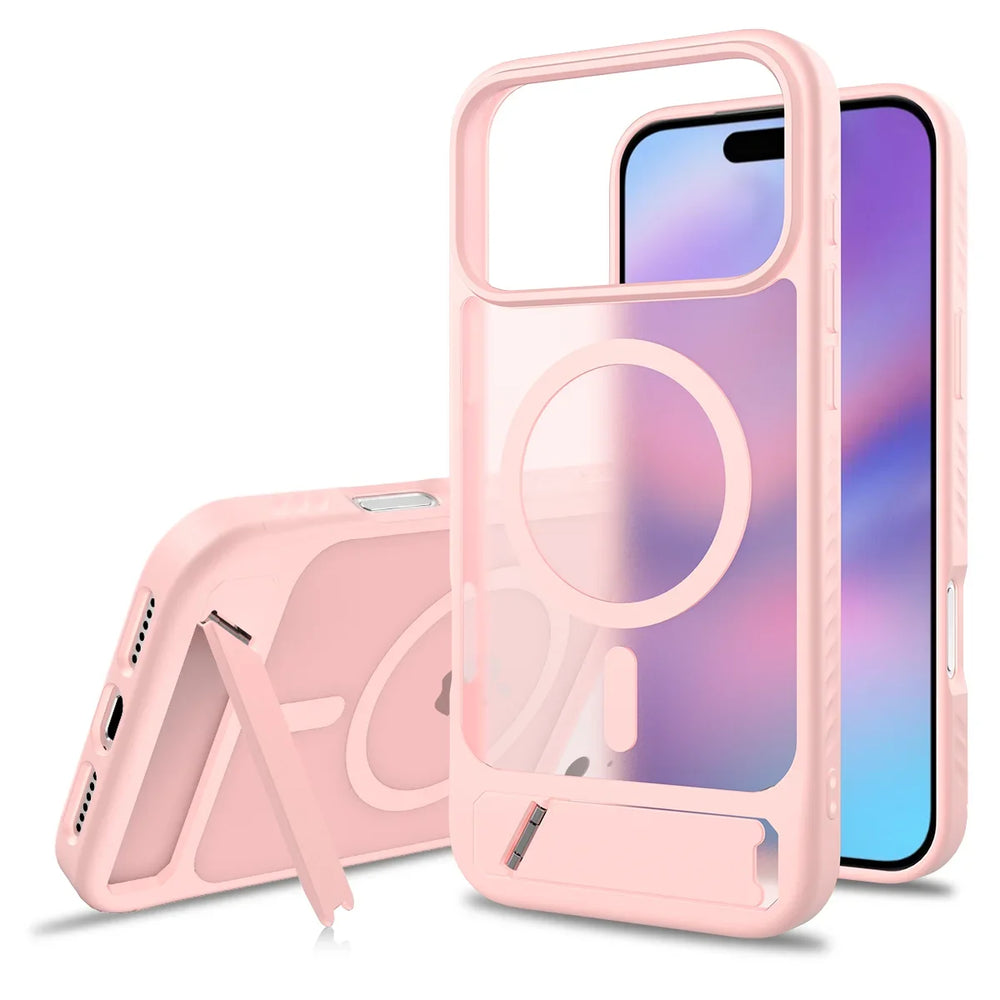 Magsafe Magnetic Foldable Stand  Shockproof Case for iPhone
