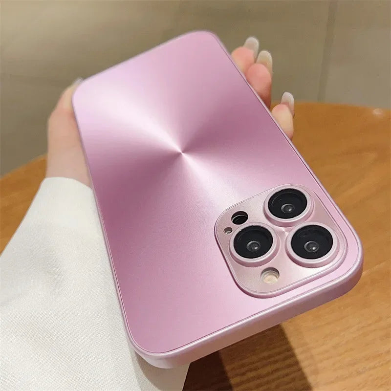 Comes With Lens Film  Hard Back Cover iPhone Case