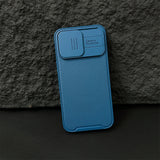 Luxury Slide Camera For MagSafe Magnetic Armor Case For iPhone
