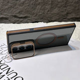 Folding Holder Magsafe Magnetic Wirelesss Case For Samsung