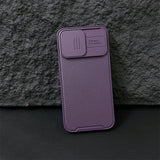 Luxury Slide Camera For MagSafe Magnetic Armor Case For iPhone