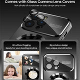 Camera Glass Film Magnetic Magsafe Case for iPhone