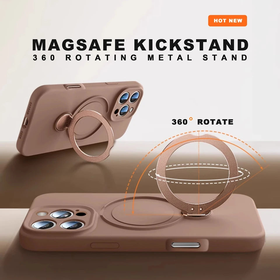 For Magsafe Stand Phone Case For iPhone