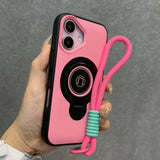 Magsafe Magnetic Wrist Strap Cord  Rope Stand Holder Case for iPhone
