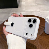 Magnetic Bumper Liquid Silicone case for iPhone