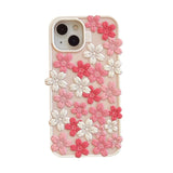 Beautiful Cherry Blossom Soft Silicone Phone Case For iPhone