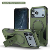 Magsafe Stand Invisible  Wireless Charging Anti-fall Case For iPhone