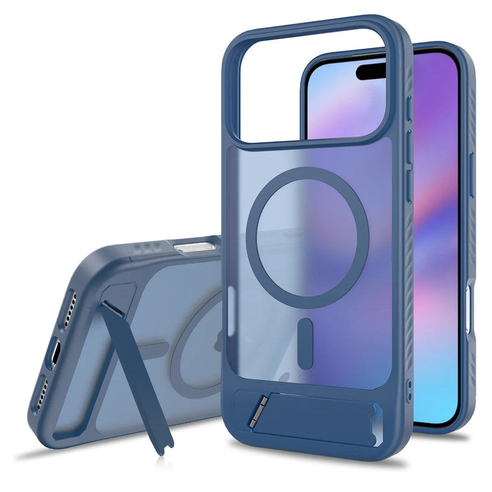 Magsafe Magnetic Foldable Stand  Shockproof Case for iPhone