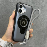 Magsafe Magnetic Wrist Strap Cord  Rope Stand Holder Case for iPhone