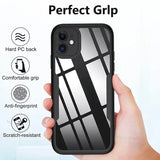 Clear Screen Protector Transparent Case For iPhone