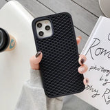 Waffle Shoe Sole Silicone Back for iPhone