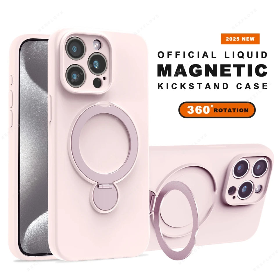 For Magsafe Stand Phone Case For iPhone