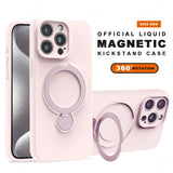 For Magsafe Stand Phone Case For iPhone