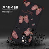Butterfly Flowers Case For Samsung