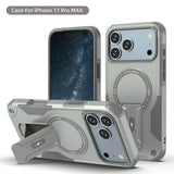 Magsafe Stand Invisible  Wireless Charging Anti-fall Case For iPhone