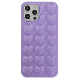 Cute 3D Love Heart Candy Case For iPhone