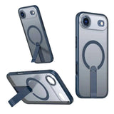 Kickstand Holder Magnetic Magsafe Wireless Charge Case for iPhone