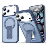 Folding Stand Matte Magnetic  Magsafe Case for iPhone