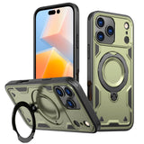 Shockproof Armor Stand Rechargeable iPhone Case