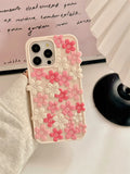 Beautiful Cherry Blossom Soft Silicone Phone Case For iPhone