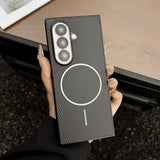 Ultra Thin Carbon Fiber Magnetic Shockproof Protection Case For Samsung