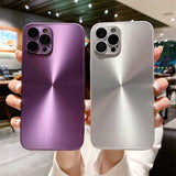Comes With Lens Film  Hard Back Cover iPhone Case