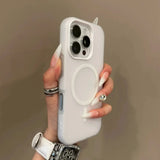 Luxury Candy Magsafe Wireless Charge Matte Phone Case For iPhone