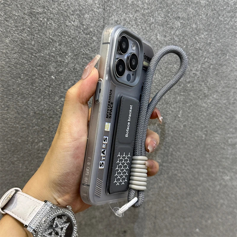 Wrist Strap Lanyard bumper Case for iPhone