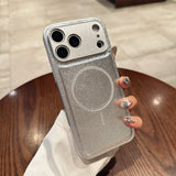 Magsafe Candy Color Texture Leather Magnetic Case for iPhone