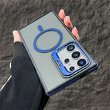 Folding Holder Magsafe Magnetic Wirelesss Case For Samsung