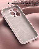Liduid Silicone Magnetic Stand Case For iPhone
