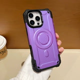 Thick Military Armour Magnetic For Magsafe Case for iPhone
