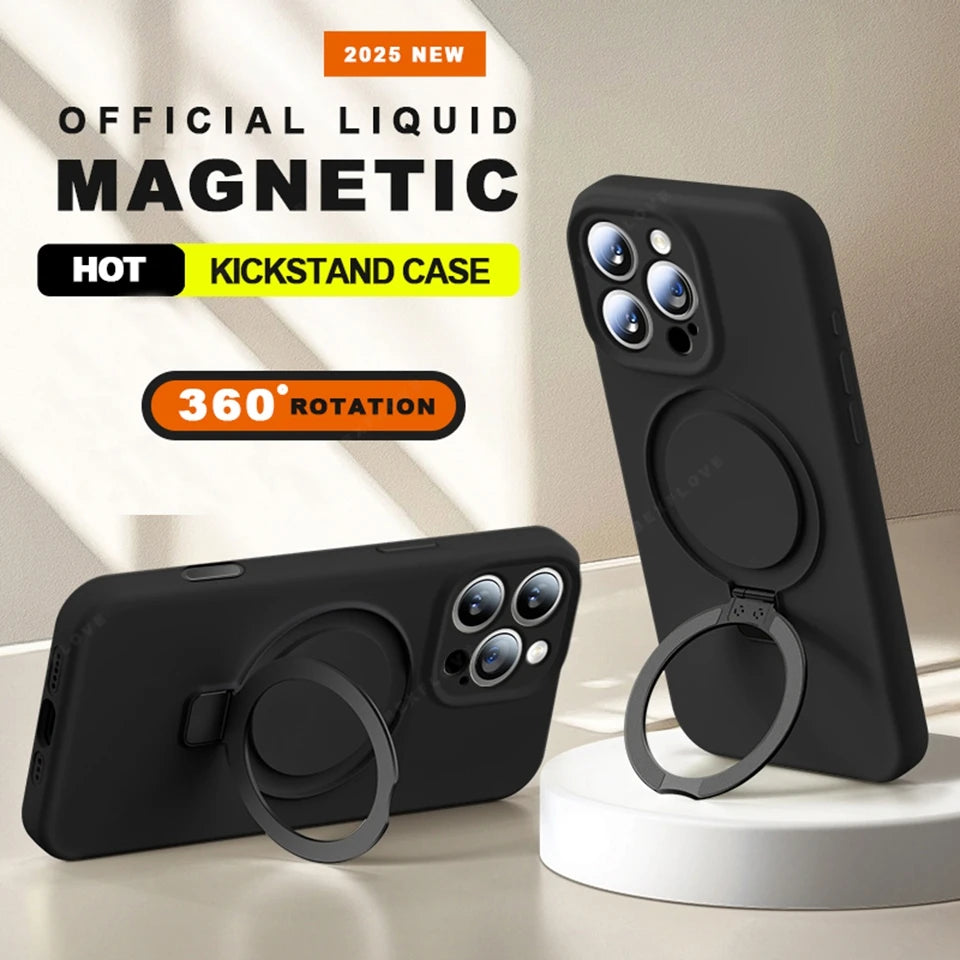 For Magsafe Stand Phone Case For iPhone
