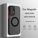 Magsafe Magnetic matte shock-resistant case for Samsung