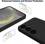 Liquid Silicone Magnetic Wireless Shockproof Case For Samsung