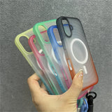 Gradient Matte Translucent Back Cover Case For iPhone